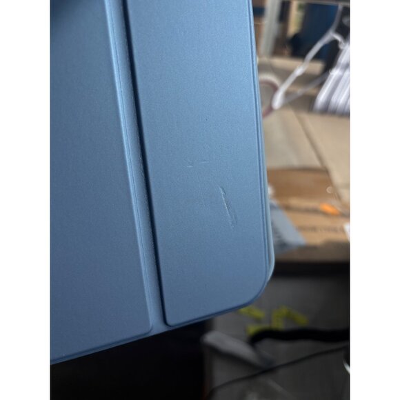 Blue Slim Folio Case With Trifold Stand For iPad Air 10th/11th Gen - Picture 3 of 6